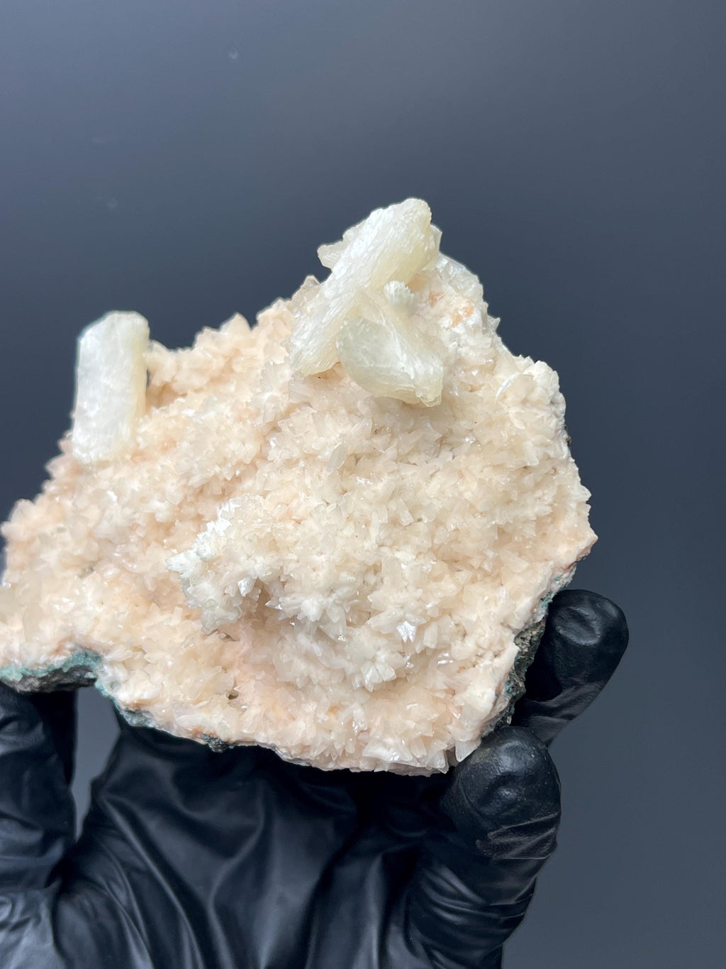 Heulandite, Laumontite&Stilbite - Crystal Gemstone AE 