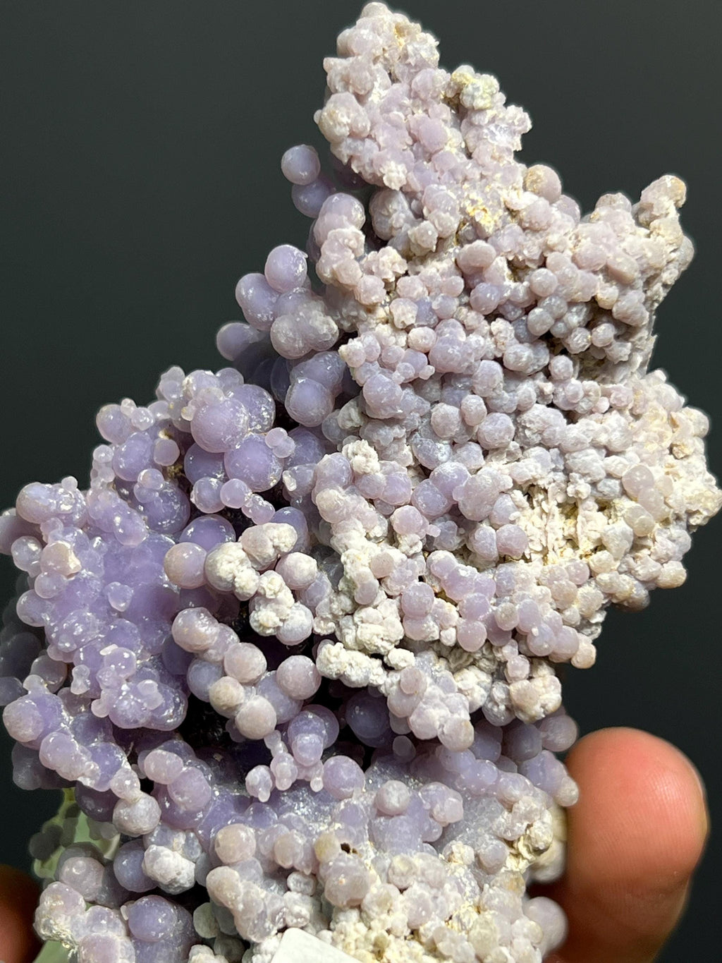 Grape Agate Chalcedony - Indonesia - Crystal Gemstone AE 