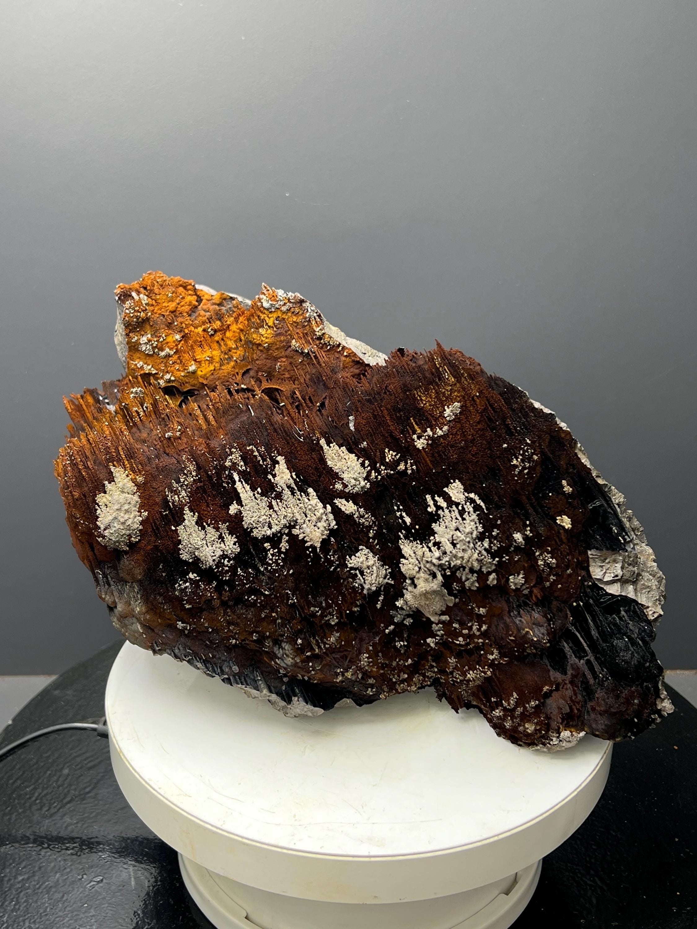 Museum Grade, Limonite And Specularite With Stalactite Goethite Specimen, For Special Collection Piece! - Crystal Gemstone AE 