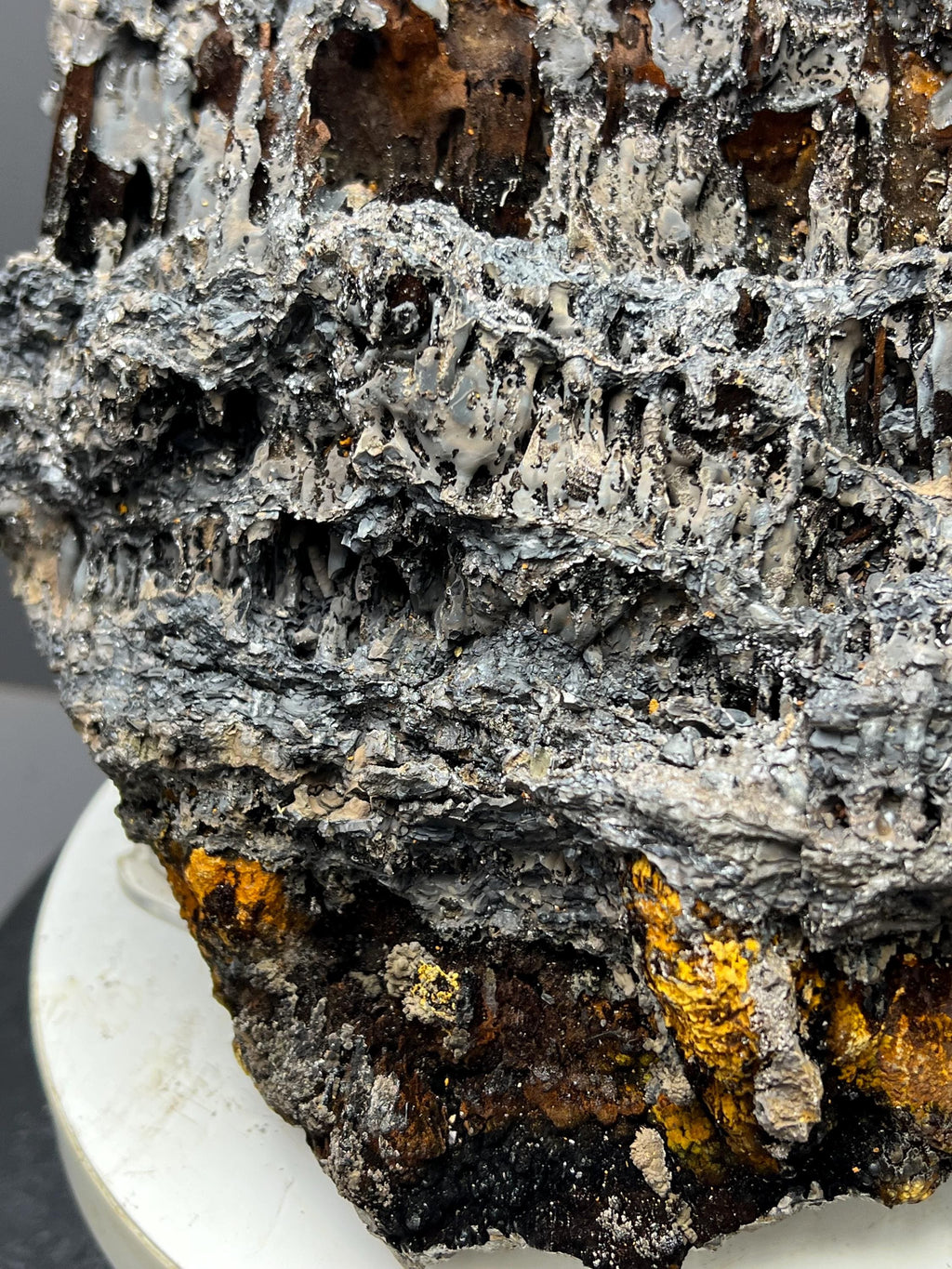 Museum Quality Specularite Limonite Goethite Table Formation, Turkey - Crystal Gemstone AE 