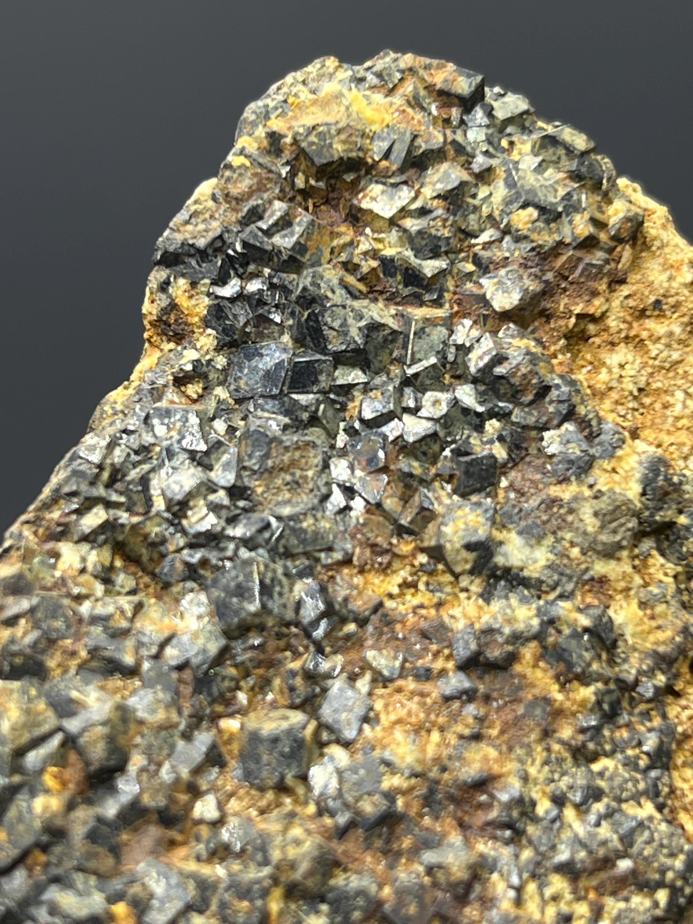 Melanite Garnet Specimen - Crystal Gemstone AE 