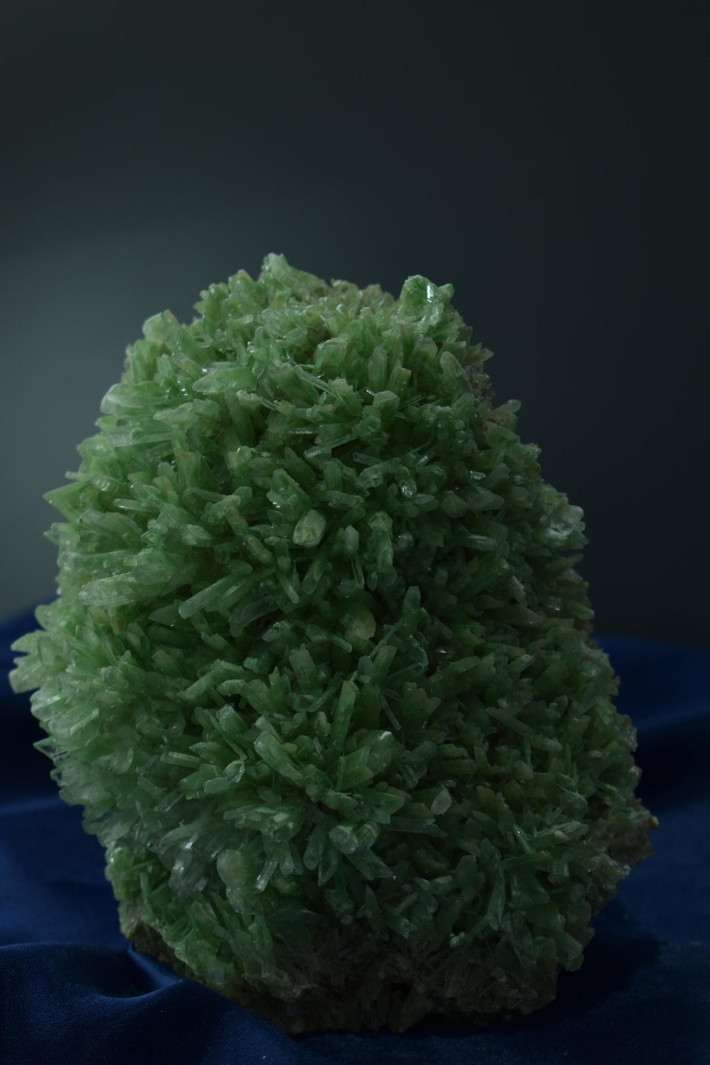 Green Selenite Crystal, Special Collection Piece - Crystal Gemstone AE 