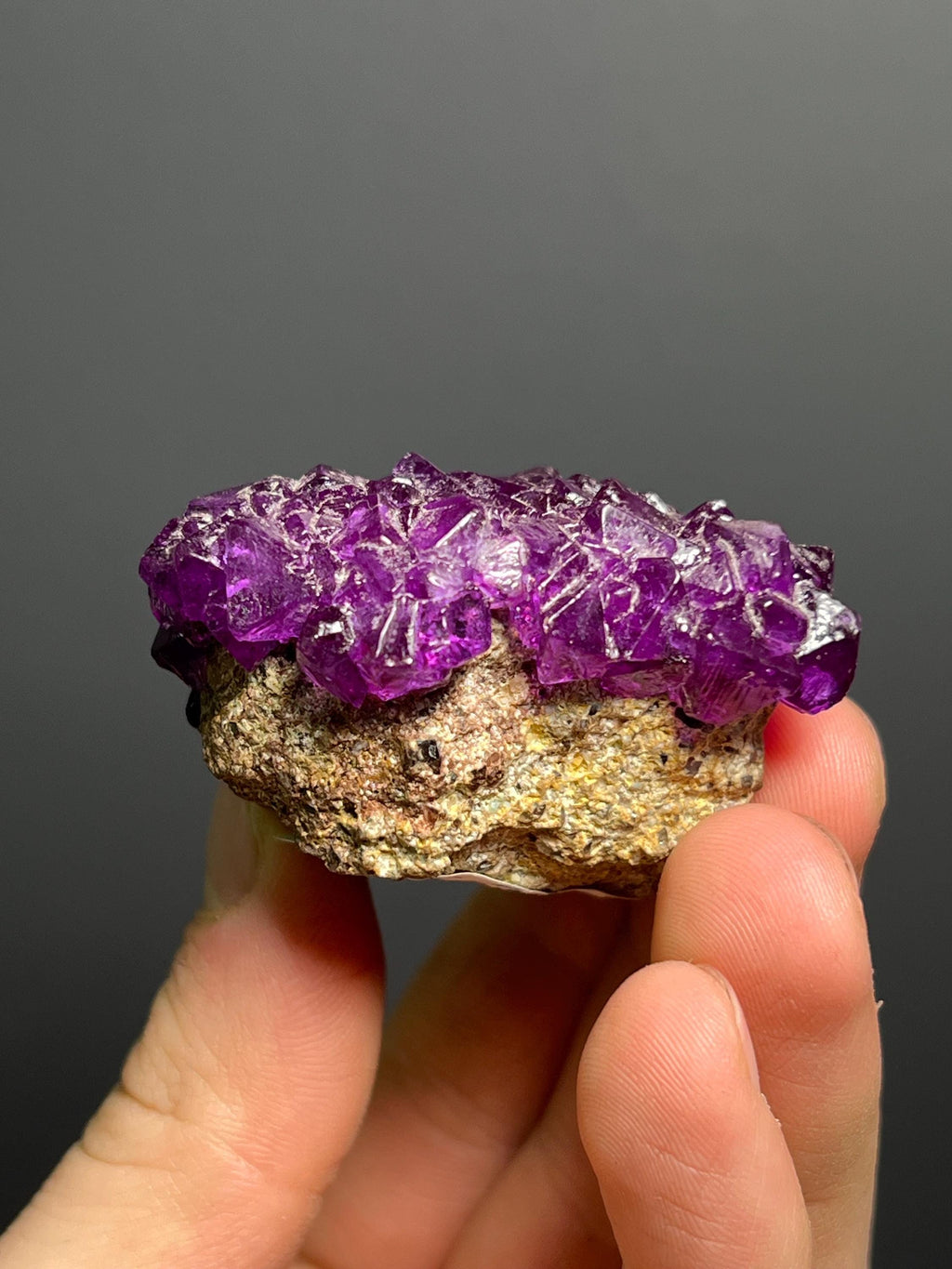 Picromerite (Schoenite) Cyanochroite On Matrix, 76gram - Crystal Gemstone AE 