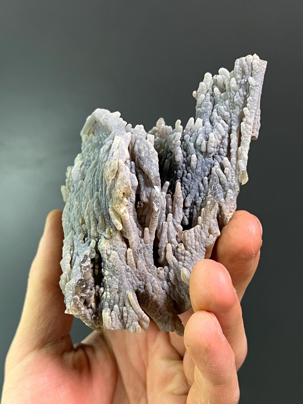 Stalactite Chalcedony - Crystal Gemstone AE 