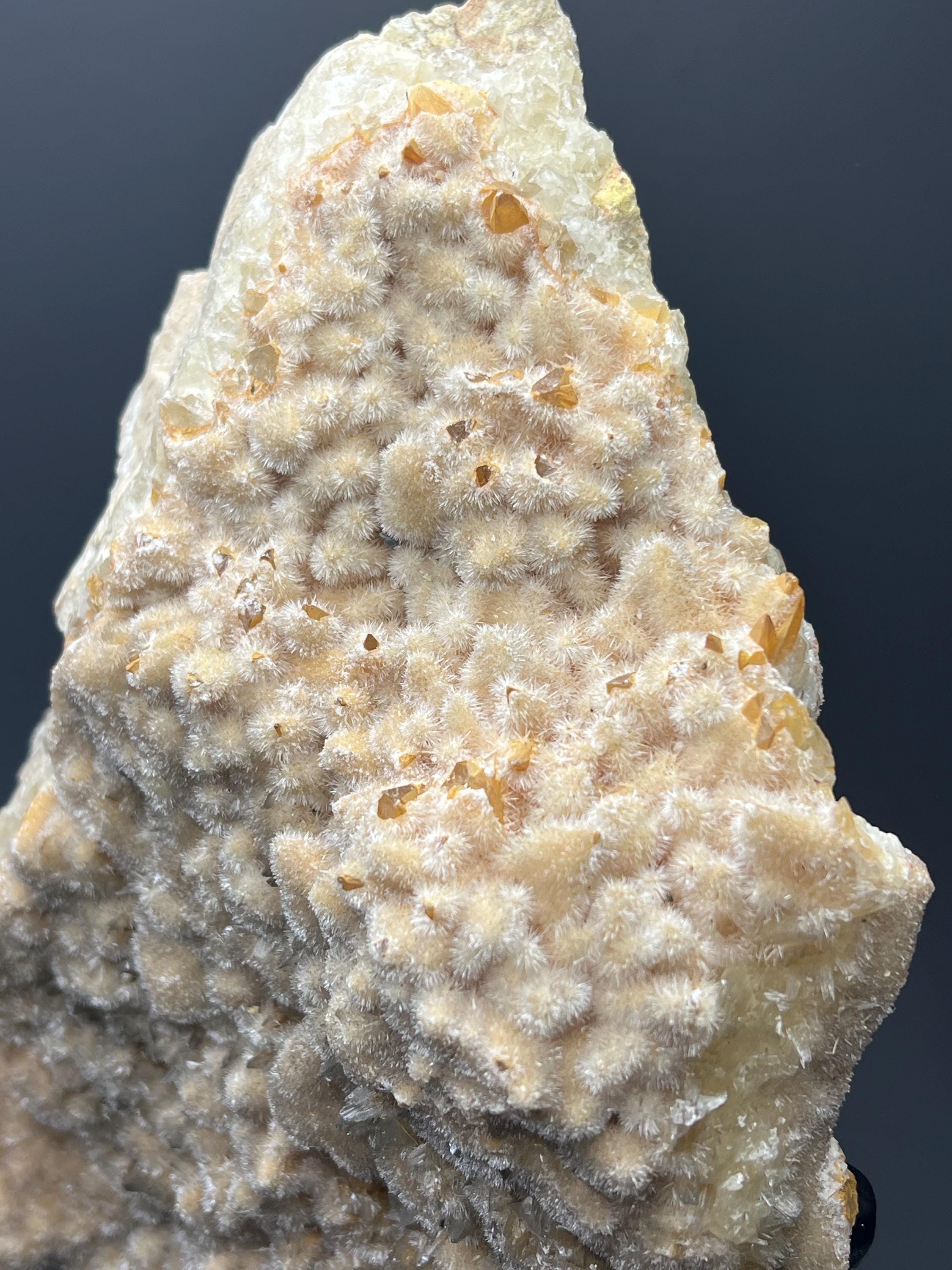 Feather Crystal Calcite Specimen - Crystal Gemstone AE 