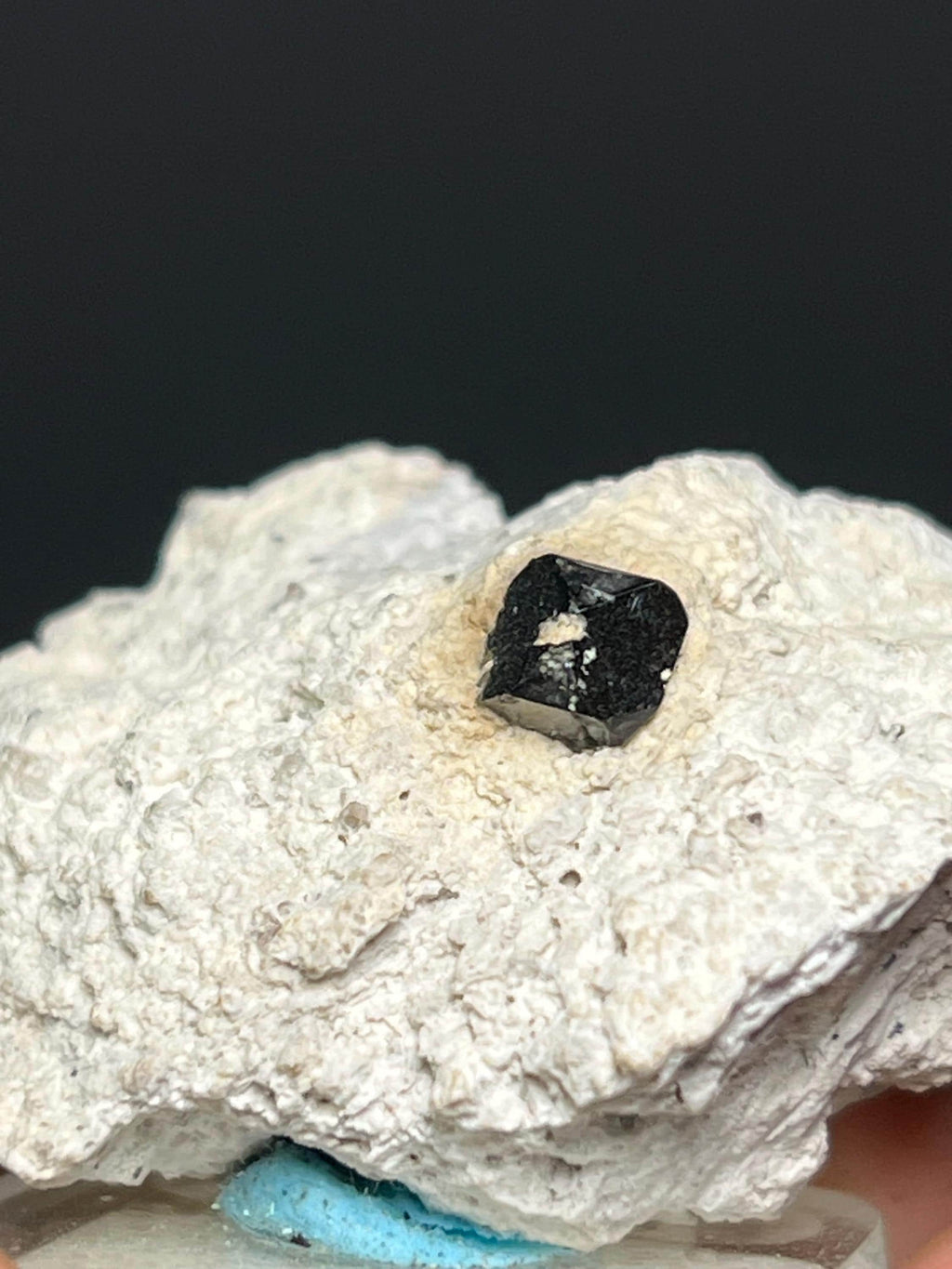 Bixbyite Specimen - Crystal Gemstone AE 