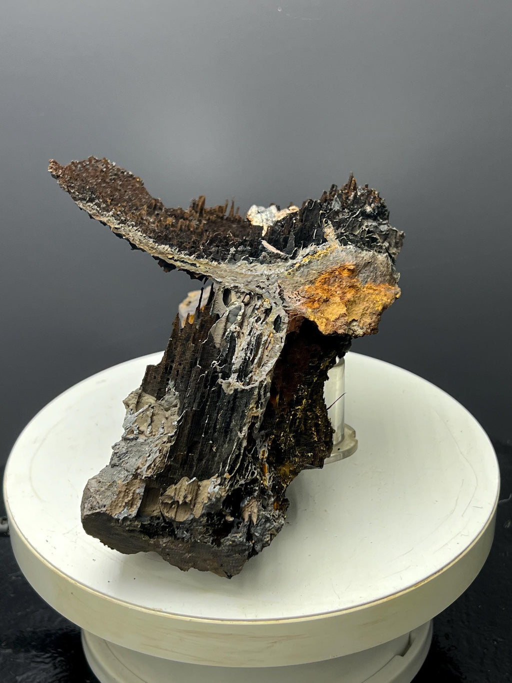 Museum Grade, Very Special Limonite With Stalactite Goethite Specimen - Crystal Gemstone AE 