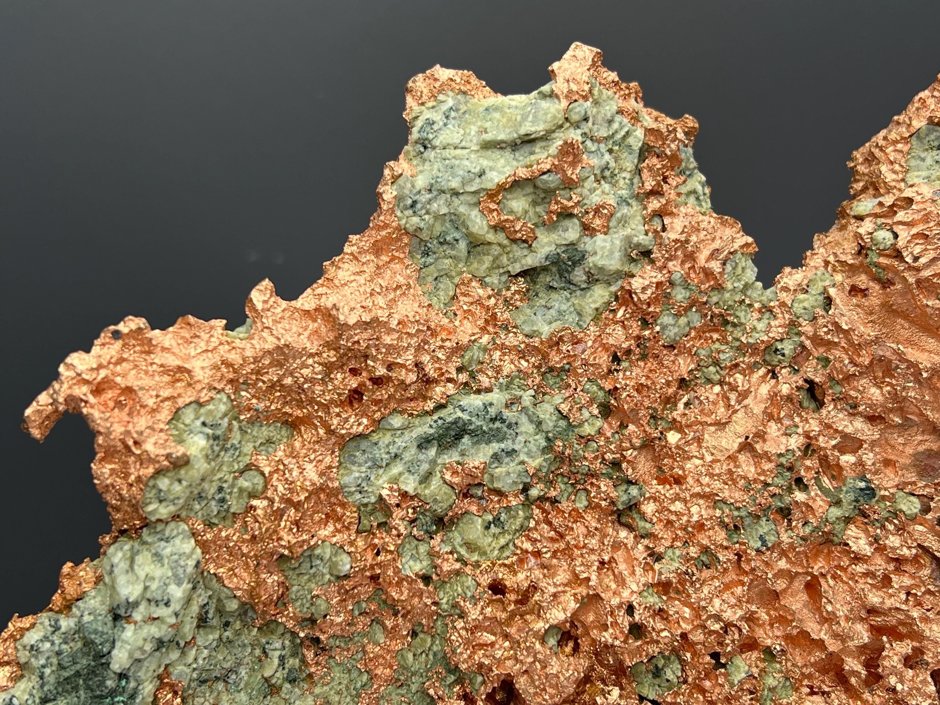 Museum Grade Large Size Native Copper - Crystal Gemstone AE 