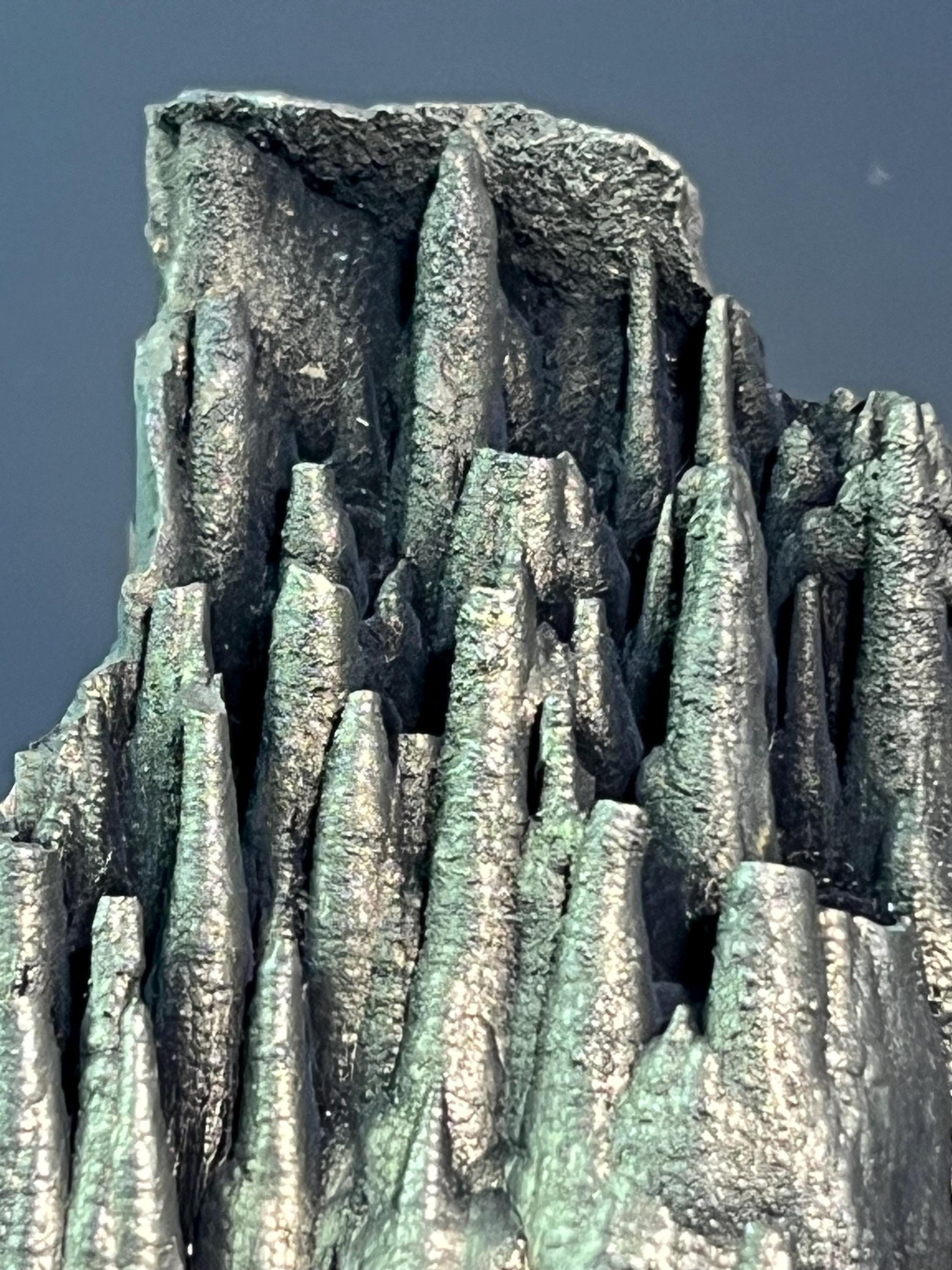 "Museum Grade" Golden Color Stalactite Goethite - Crystal Gemstone AE 