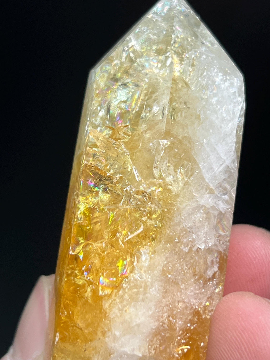 Citrine Crystal Tower - Crystal Gemstone AE 