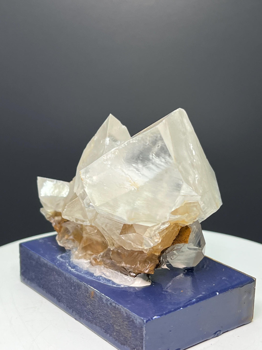 Very Showy, Crystal Ice Calcite Specimen - Crystal Gemstone AE 