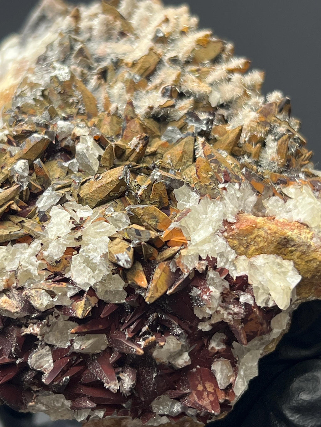 Feather Red Crystal Calcite - Crystal Gemstone AE 