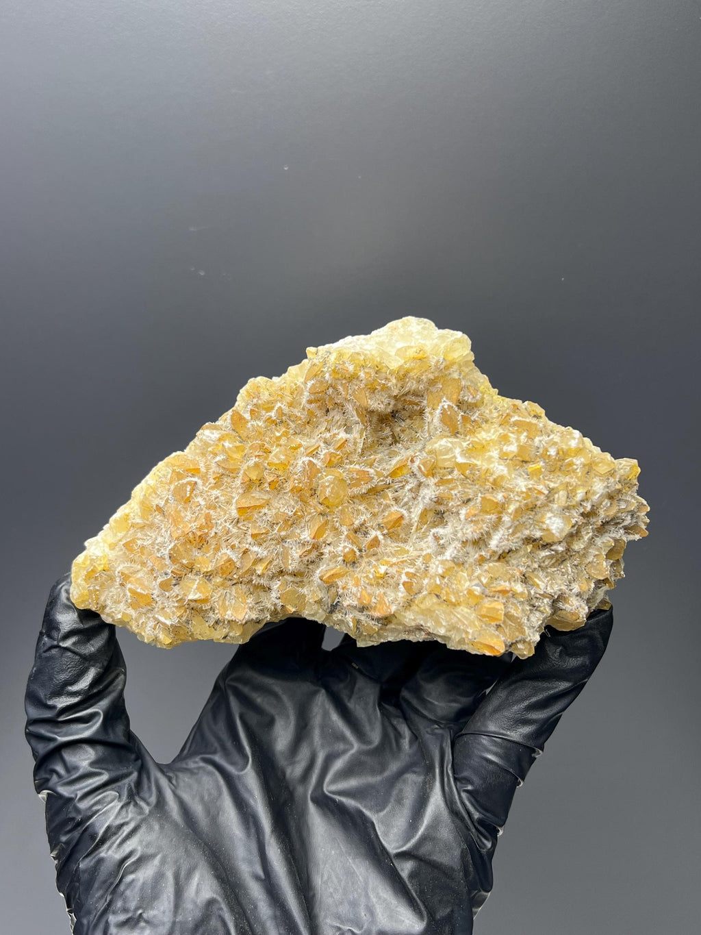Feather Crystal Calcite Specimen - Crystal Gemstone AE 