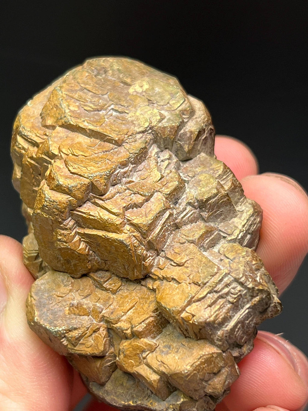 Limonite Pseudomorph After Pyrite - Crystal Gemstone AE 