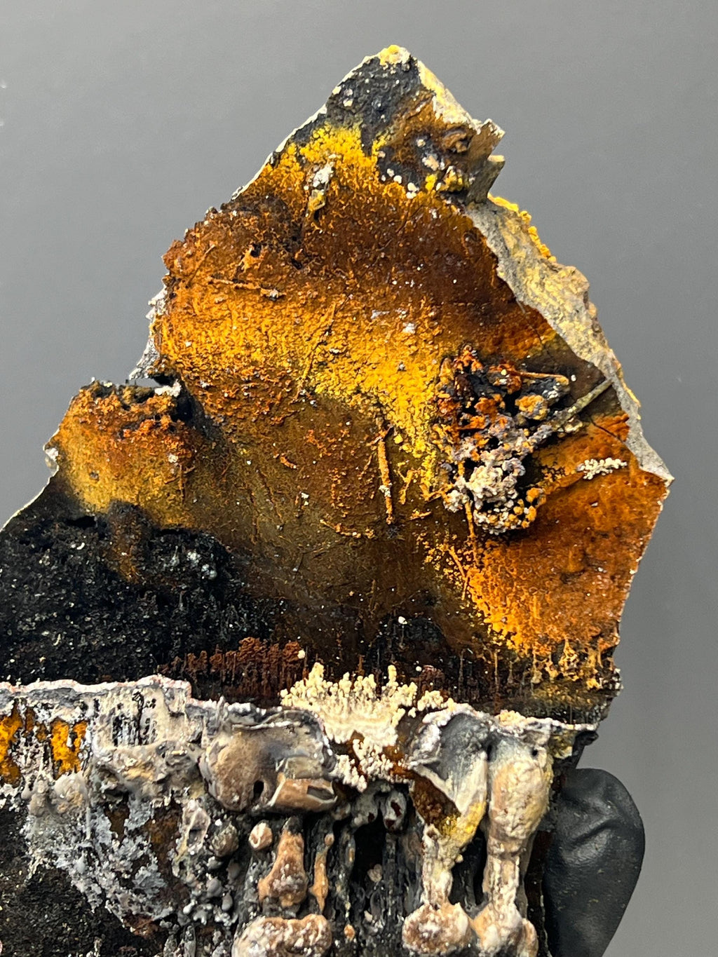 Very Showy Specularite And Limonite On Goethite Specimen - Crystal Gemstone AE 