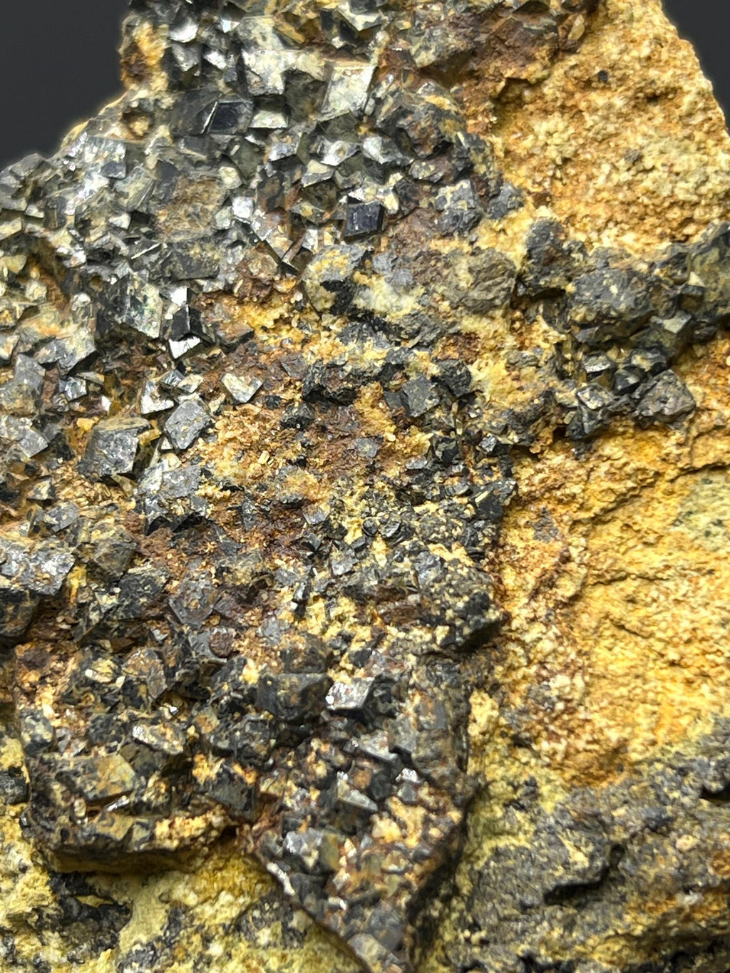 Melanite Garnet Specimen - Crystal Gemstone AE 