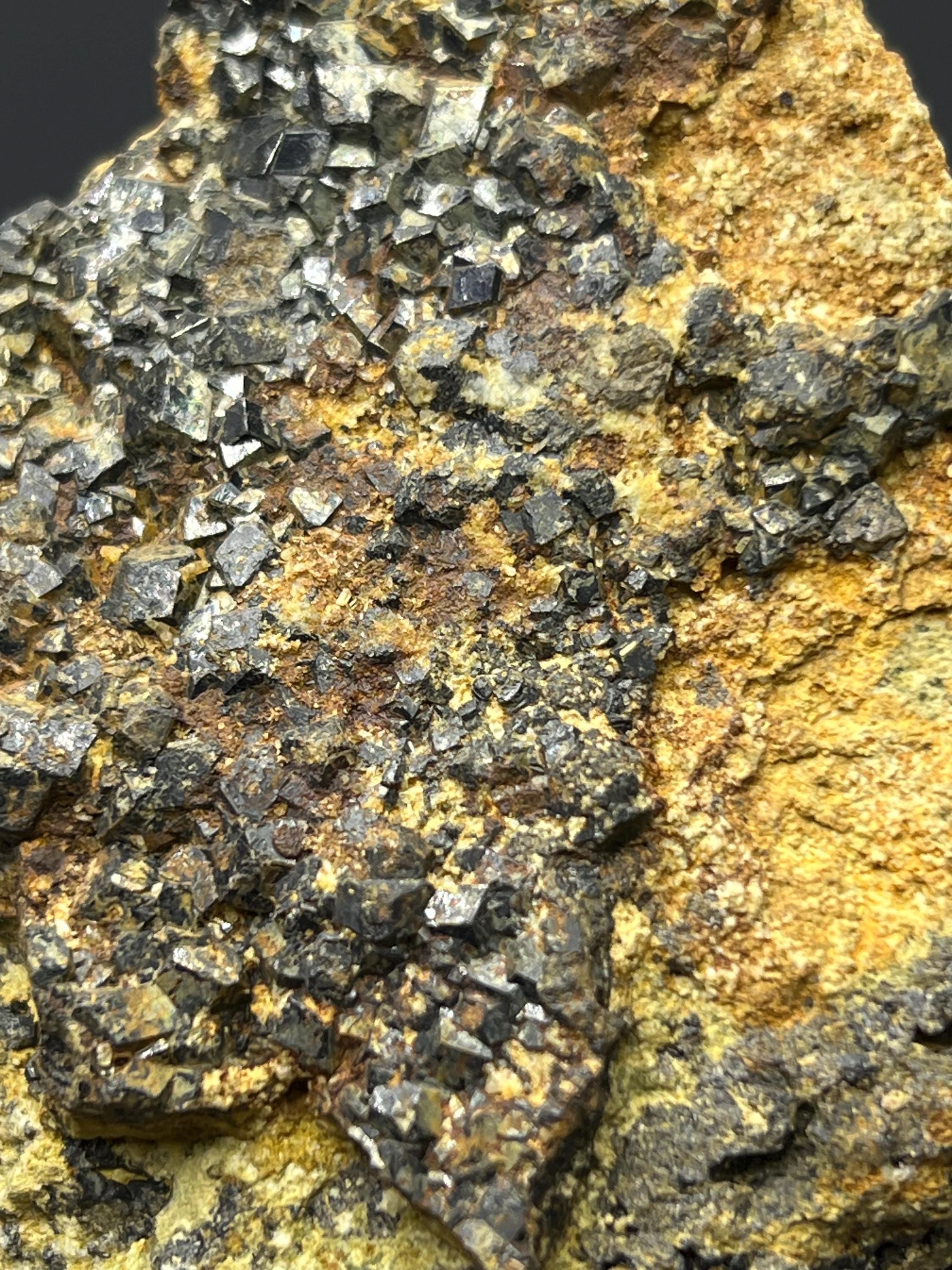 Melanite Garnet Specimen - Crystal Gemstone AE 