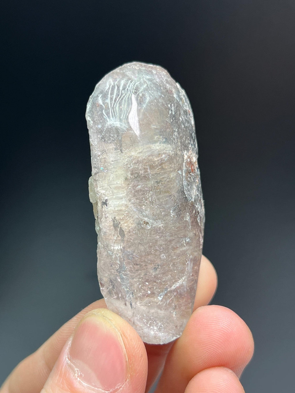 Alluvial Quartz Specimen - Crystal Gemstone AE 