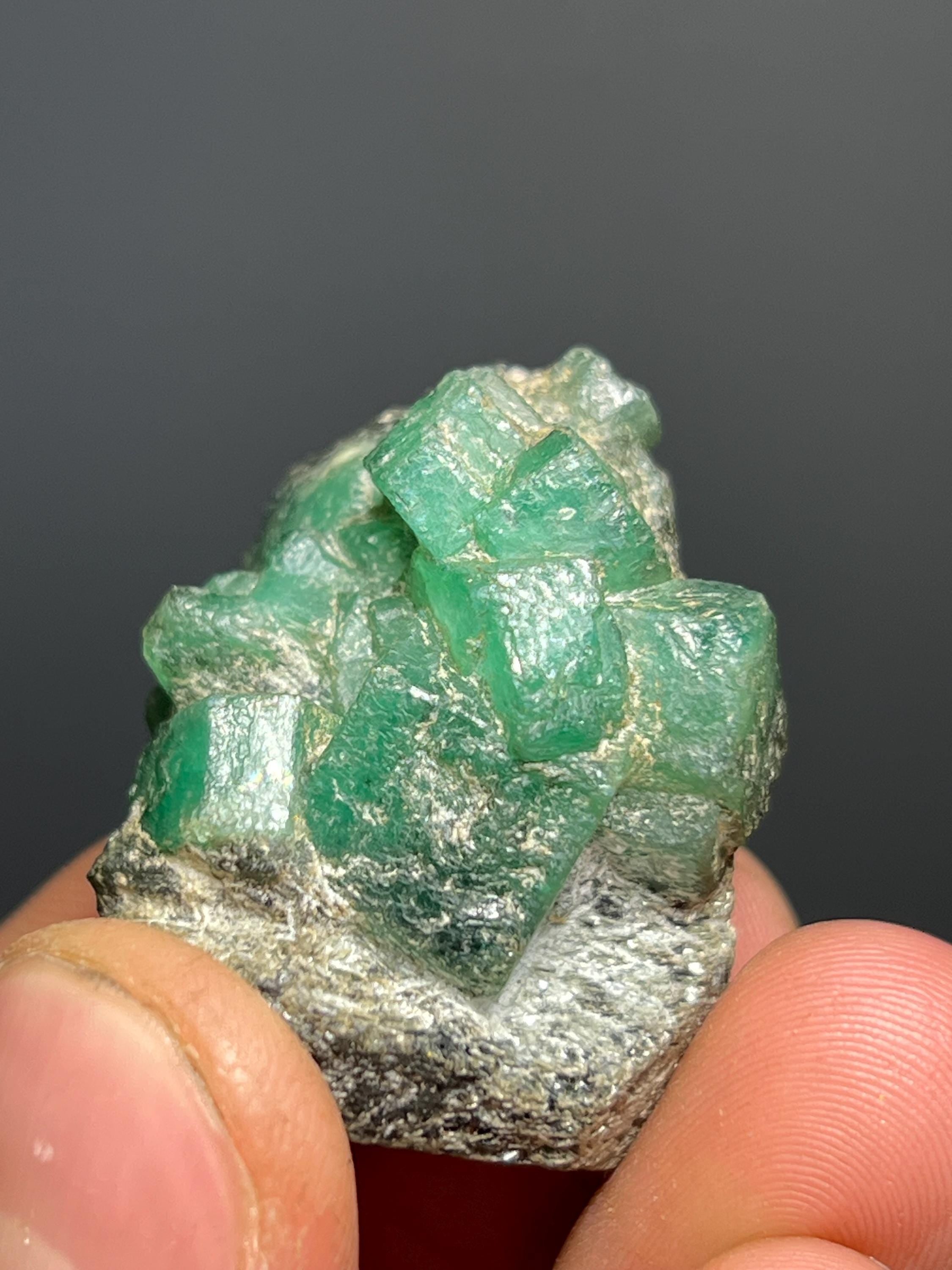 Beryl Var. Emerald - Brazil - Crystal Gemstone AE 