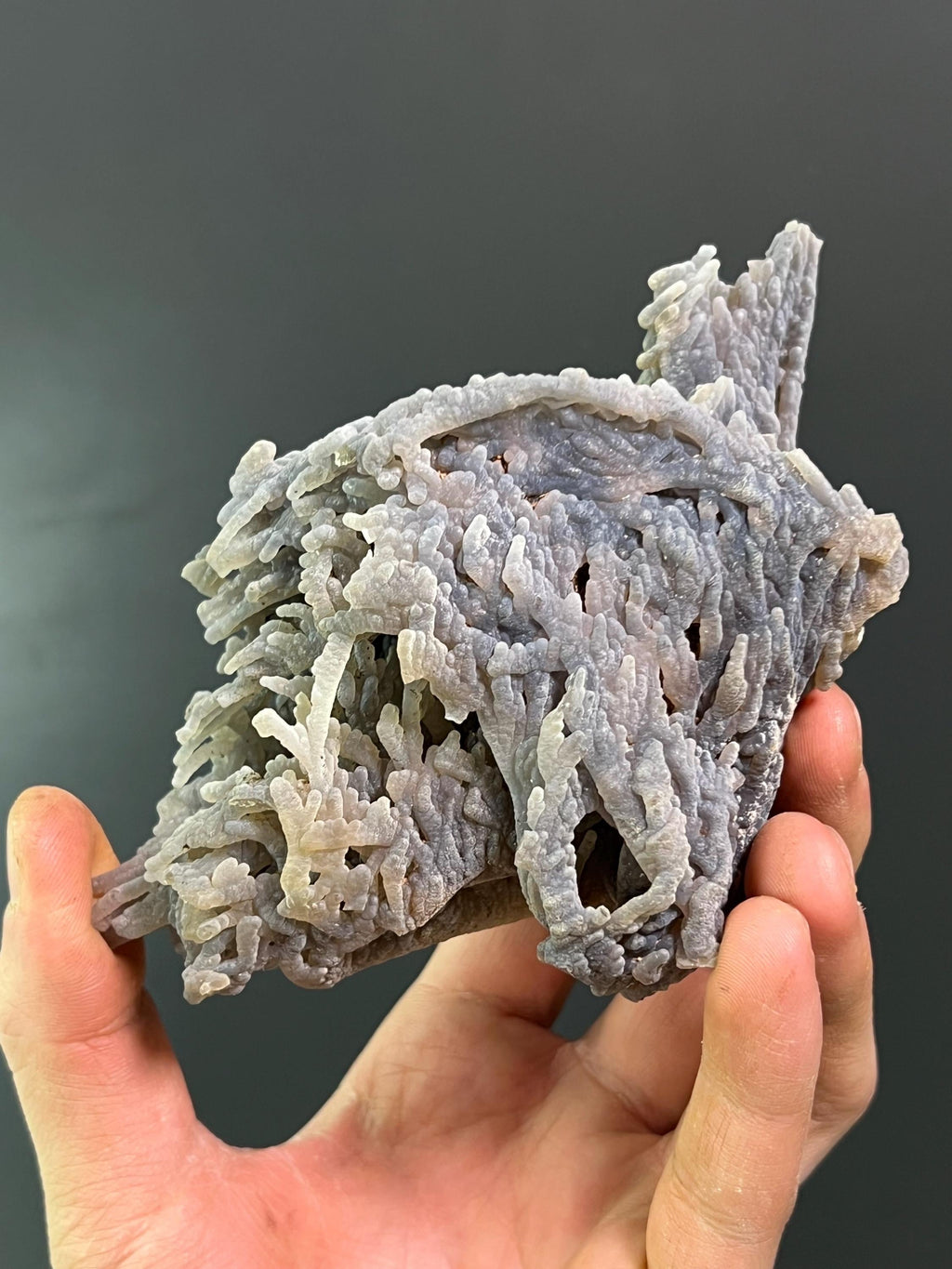 Stalactite Chalcedony - Crystal Gemstone AE 