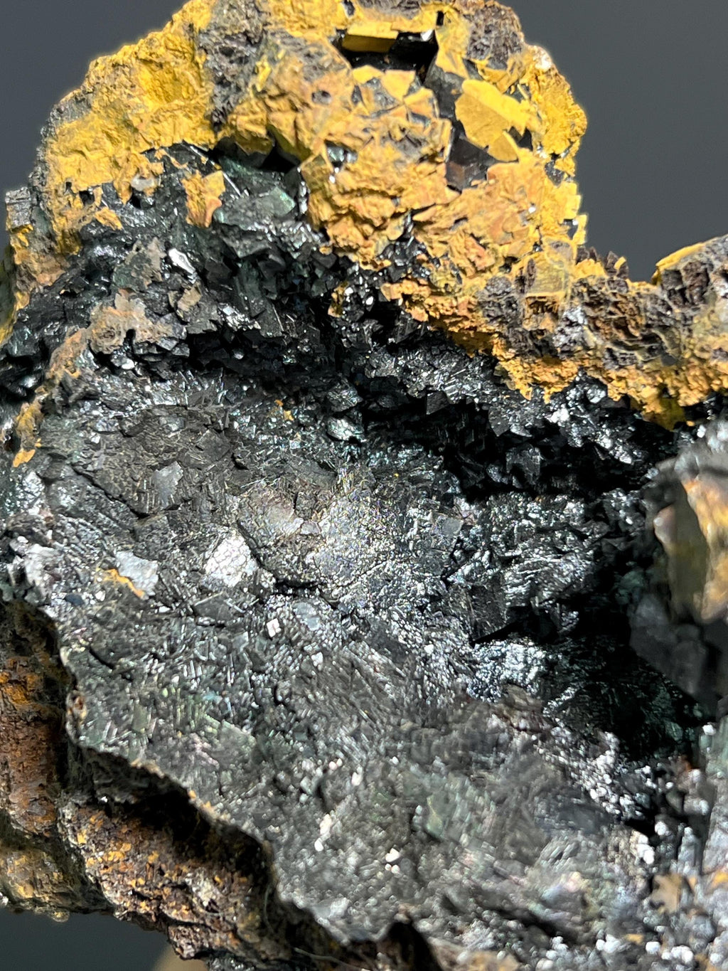 Very Unique, Limonite With Iron Siderite Specimen, 278gram - Crystal Gemstone AE 