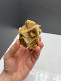 Orange Crystal Calcite - Crystal Gemstone AE 