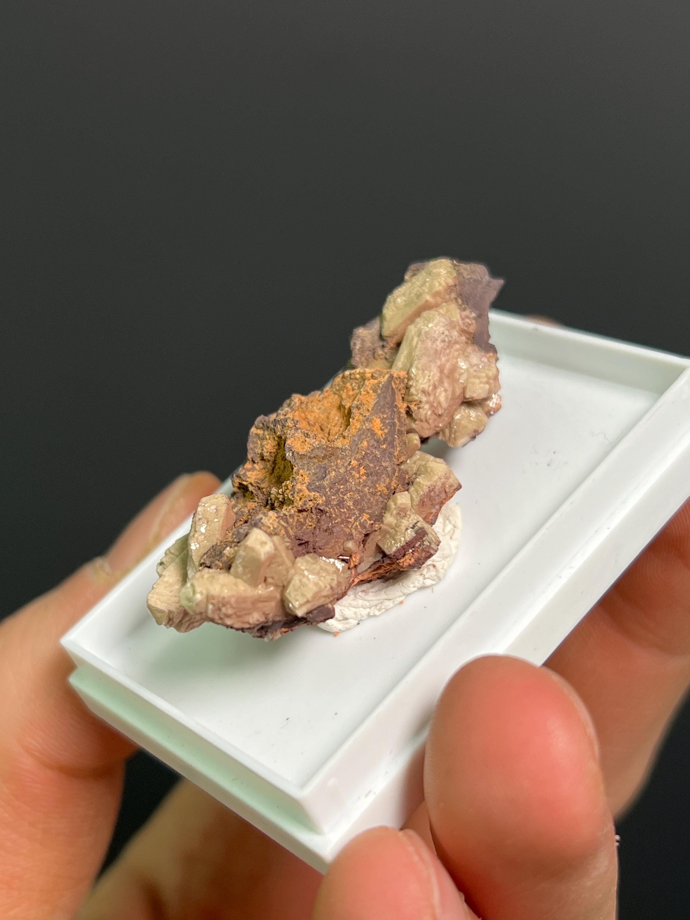 Very Rare And Unique Poldervaartite Specimen - Crystal Gemstone AE 