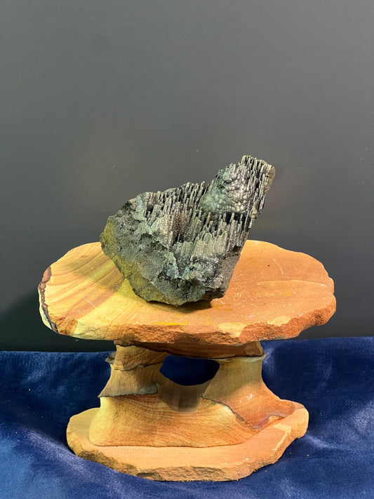 "Museum Grade" Golden Color Stalactite Goethite - Crystal Gemstone AE 