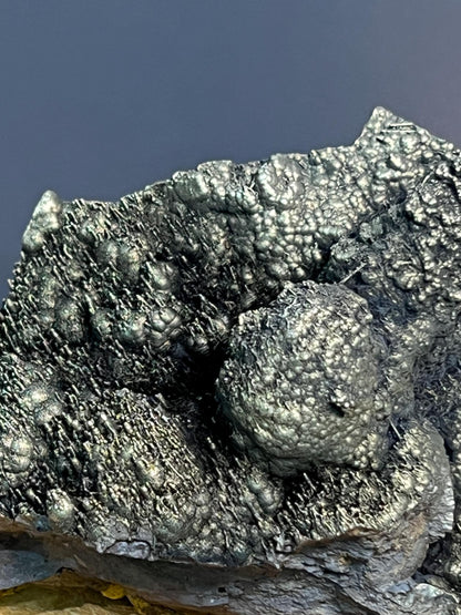 Museum Quality Showy Golden Color Small Stalactites Goethite Specimen - Crystal Gemstone AE 