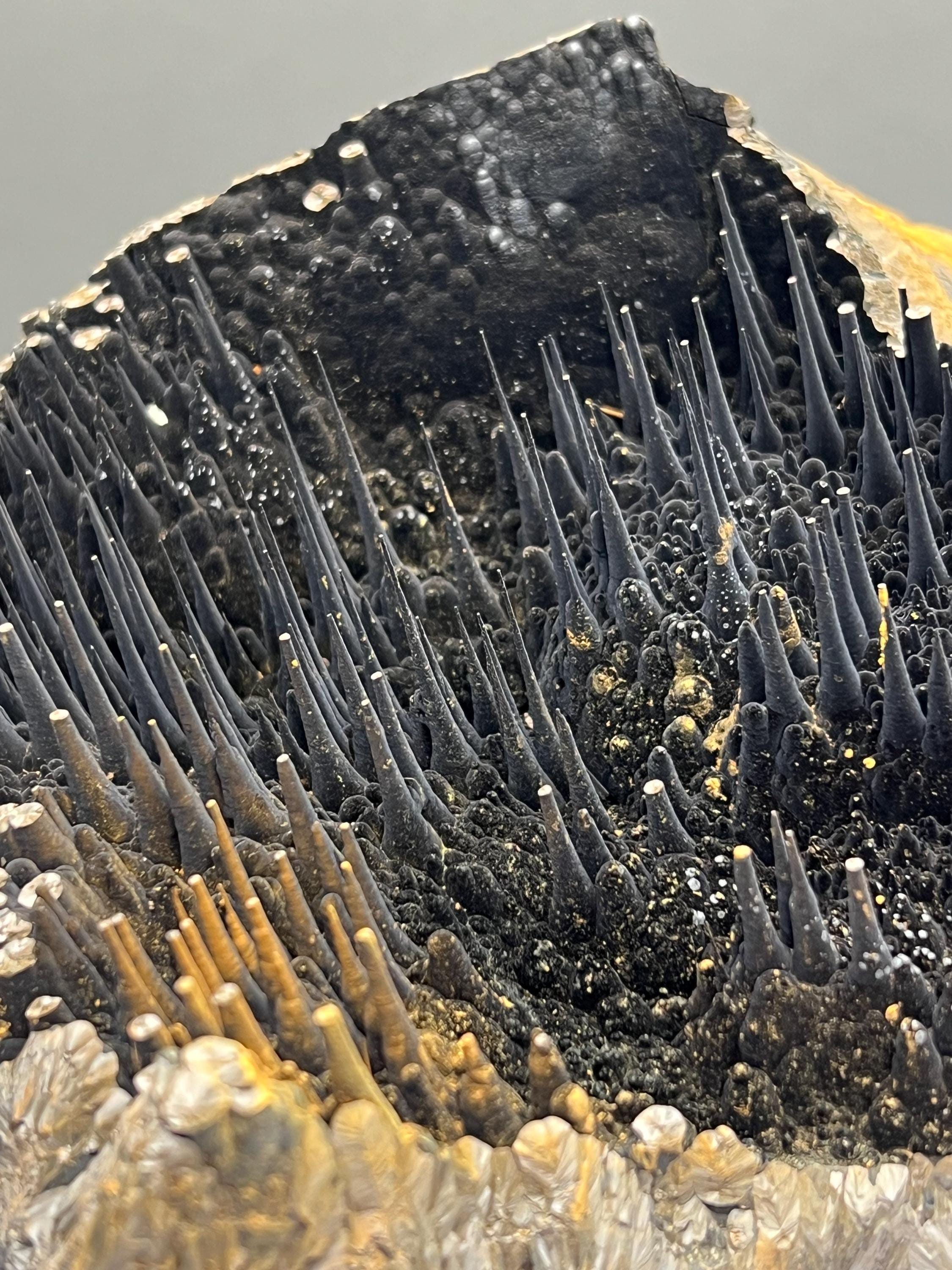 Museum Quality!! Very Showy Stalactite Goethite Mineral, Special Collections Piece - Crystal Gemstone AE 