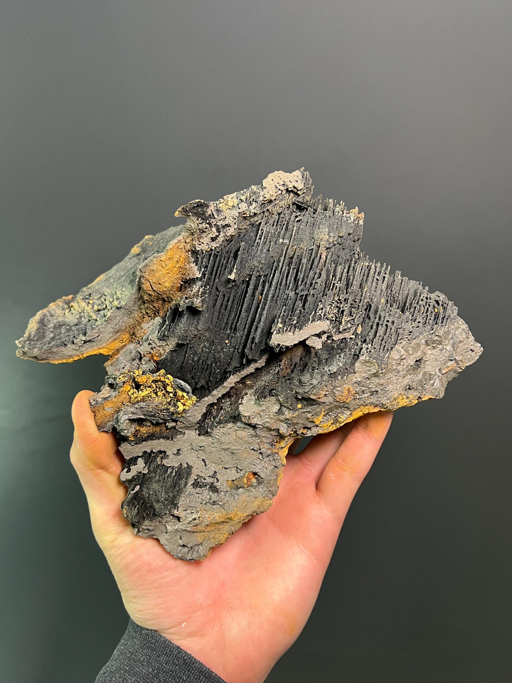 Museum Grade Limonite With Stalactite Goethite - Crystal Gemstone AE 