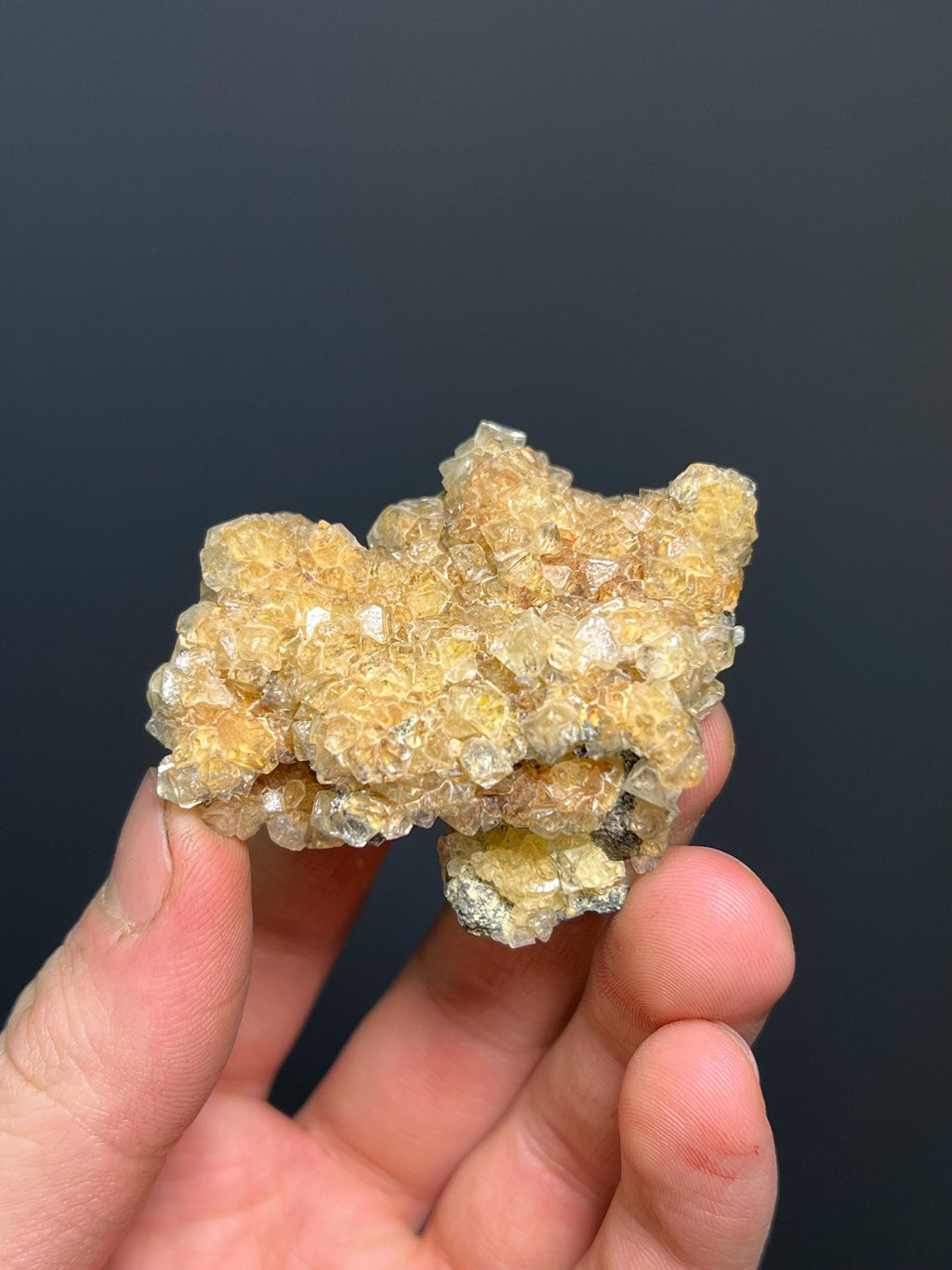 Cuprian Adamite Specimen, 38gram - Crystal Gemstone AE 