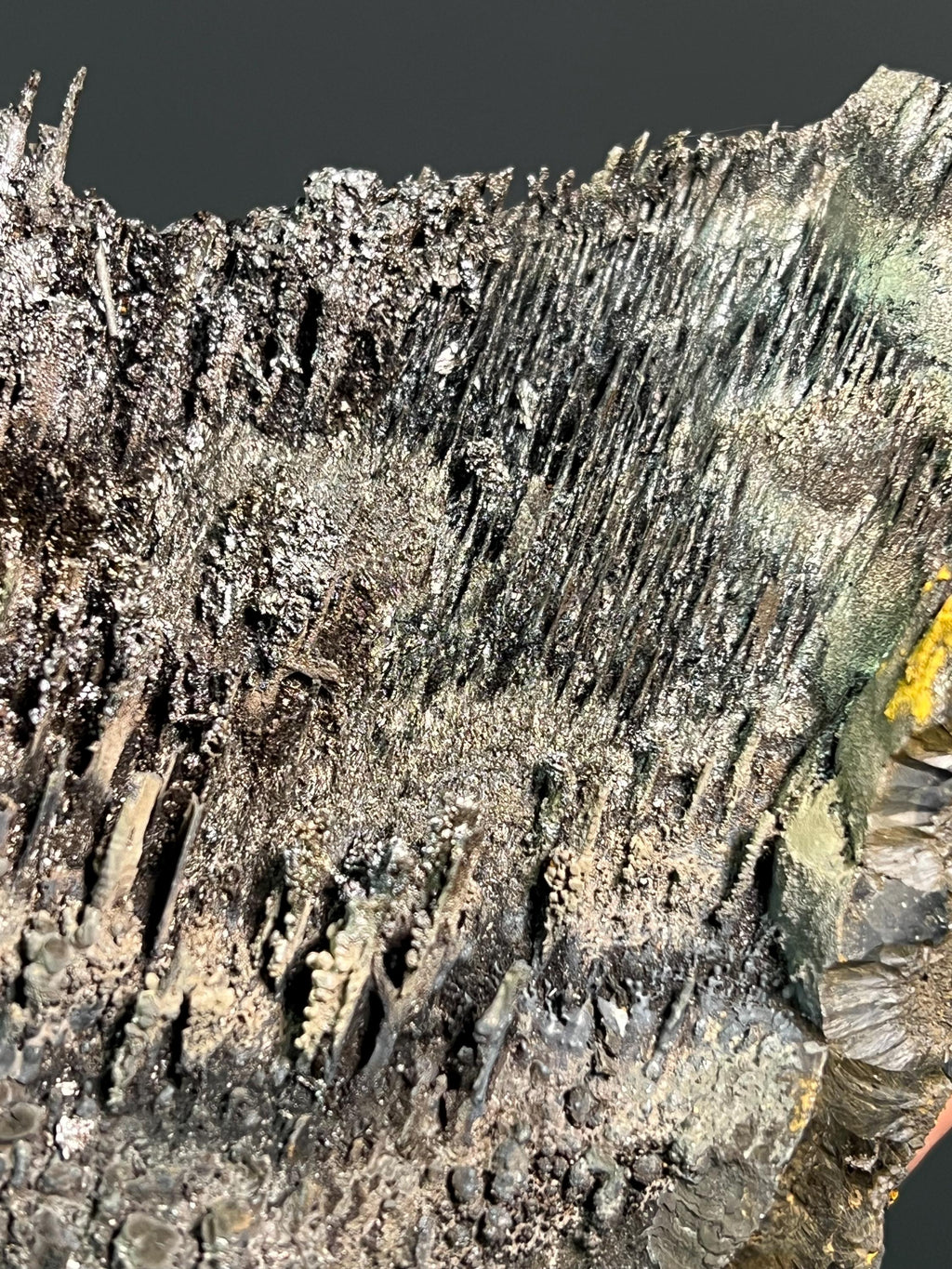 Museum Grade Specularite With Stalactite Goethite - Crystal Gemstone AE 