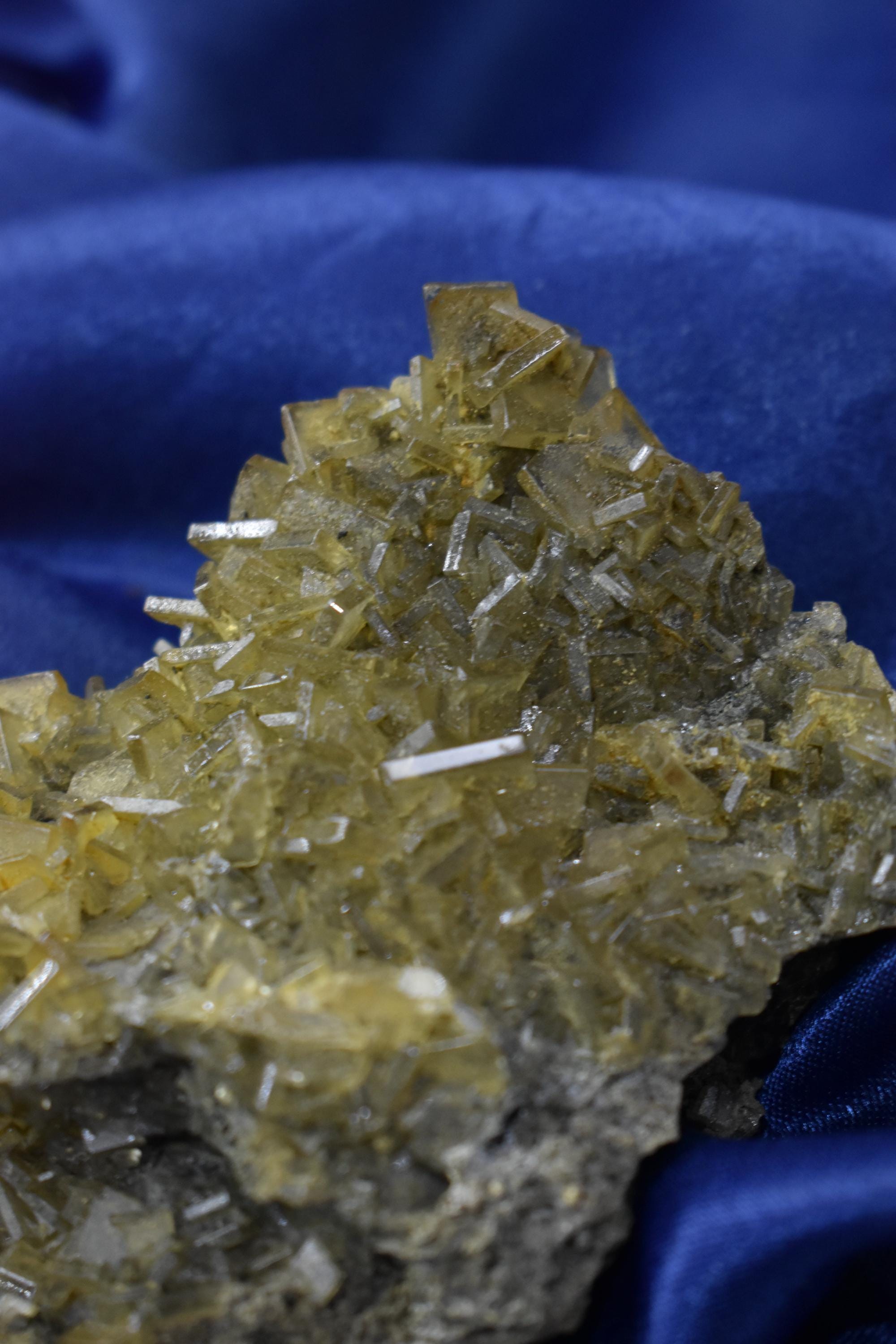 Barite Crystals, From USA - Crystal Gemstone AE 
