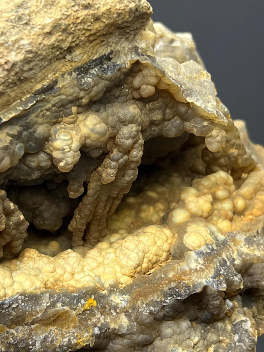 Large Size Stalactites Chalcedony Specimen - Crystal Gemstone AE 