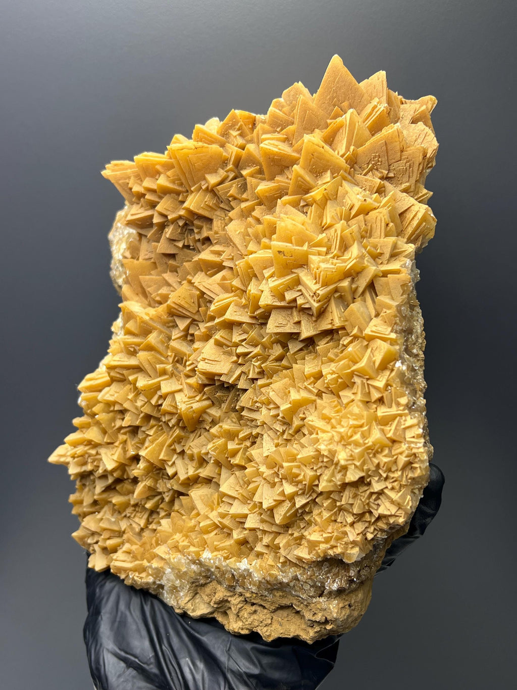 Very Special! Large Size Orange Crystal Calcite - Crystal Gemstone AE 