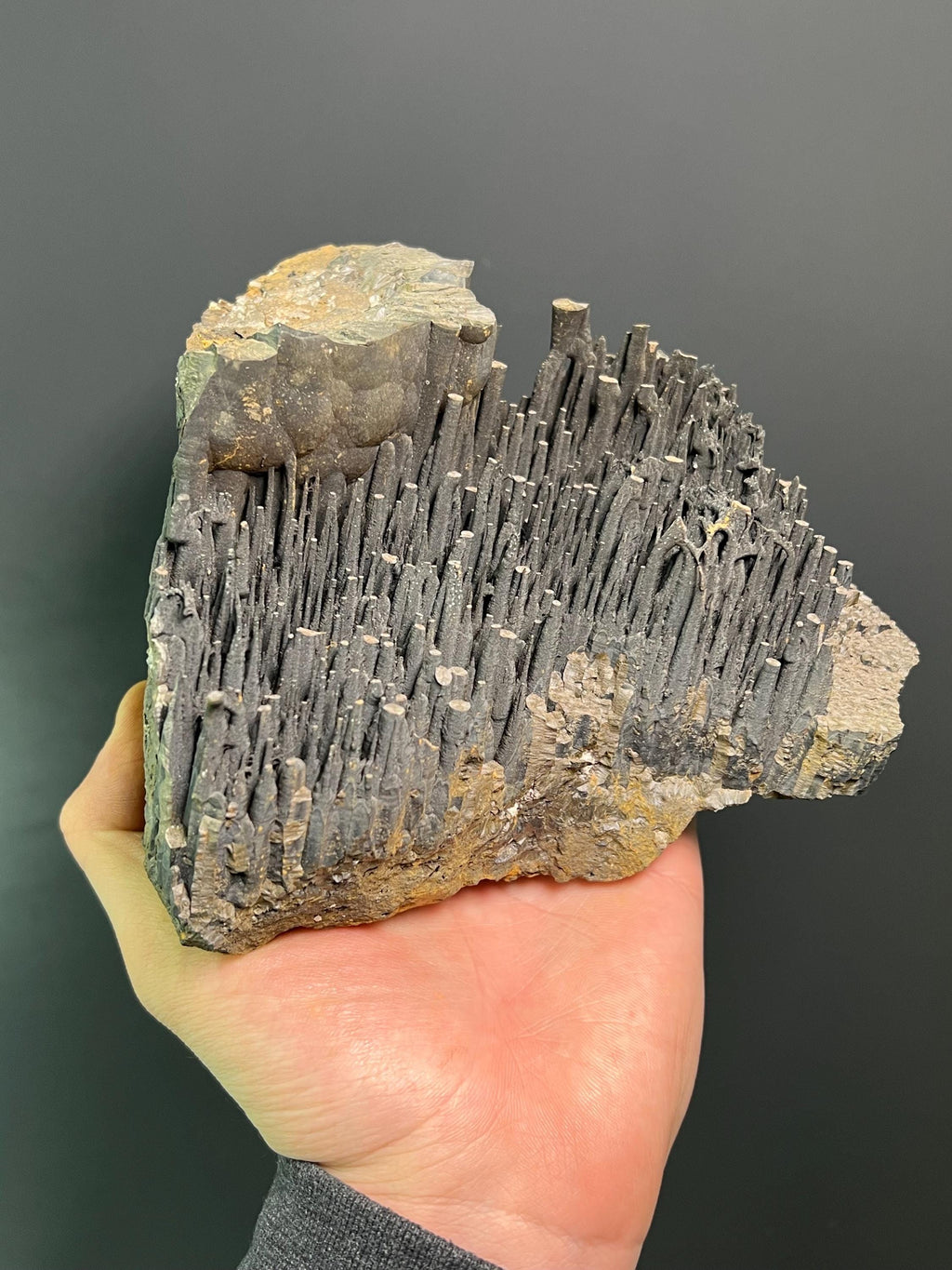 Museum Grade Stalactite Goethite Specimen - Crystal Gemstone AE 