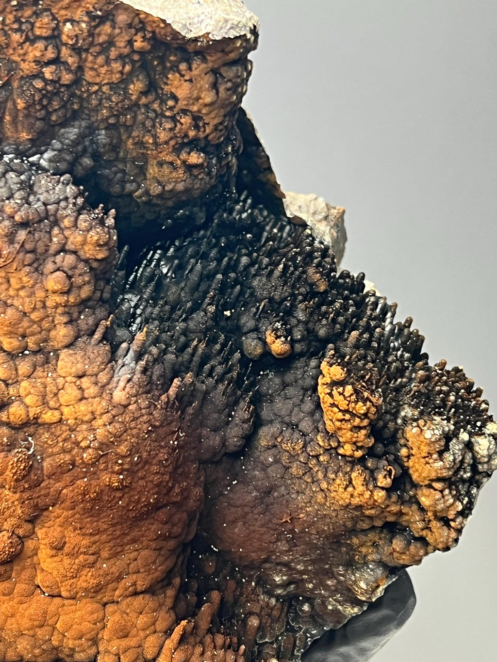Museum Grade Limonite With Stalactite And Botryoidal Formation Goethite, For Special Collection - Crystal Gemstone AE 