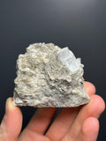 Aquamarine And Muscovite With Topaz - Pakistan - Crystal Gemstone AE 