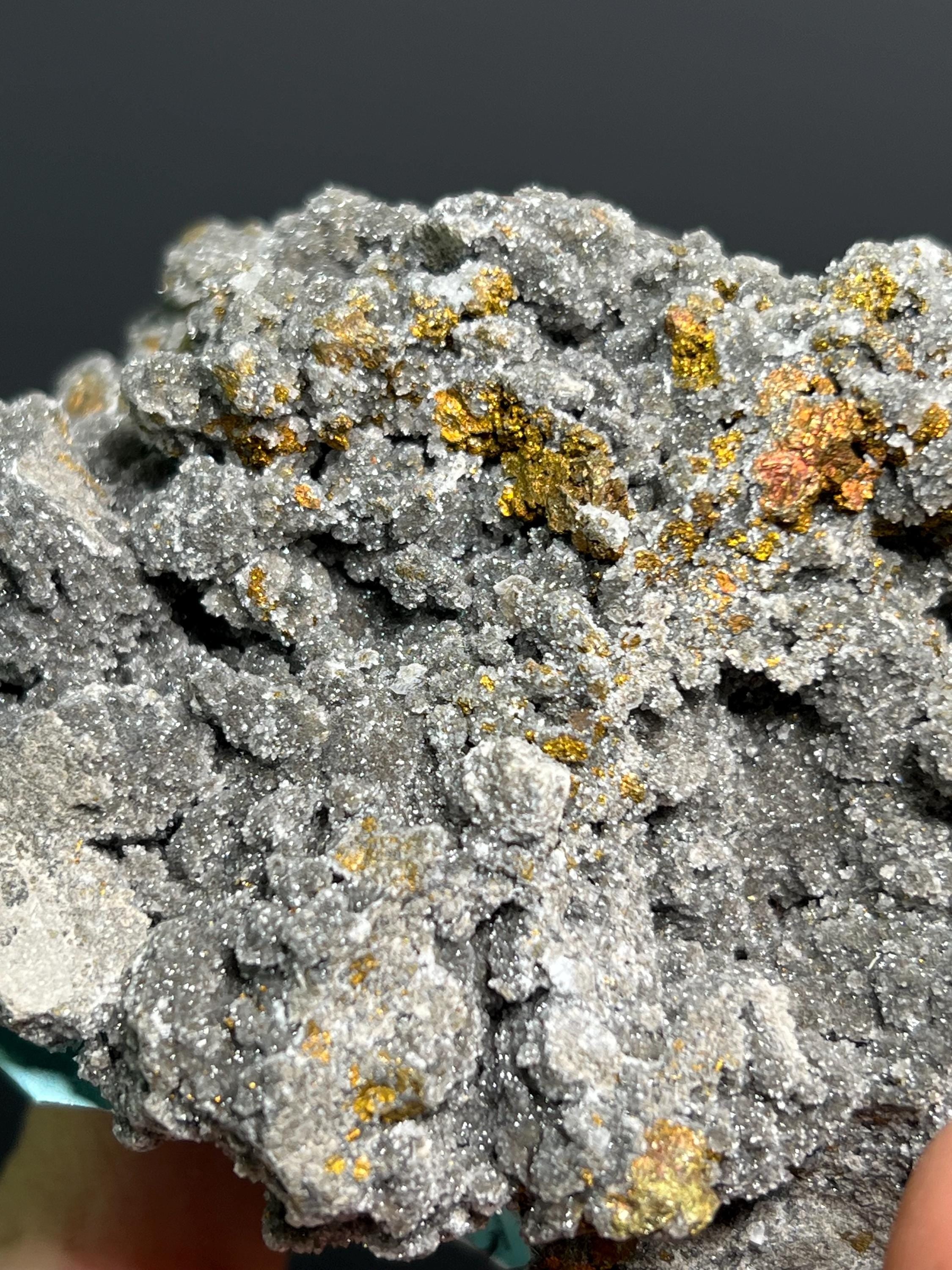 Calcite And Dolomite With Chalcopyrite, 440gram - Crystal Gemstone AE 