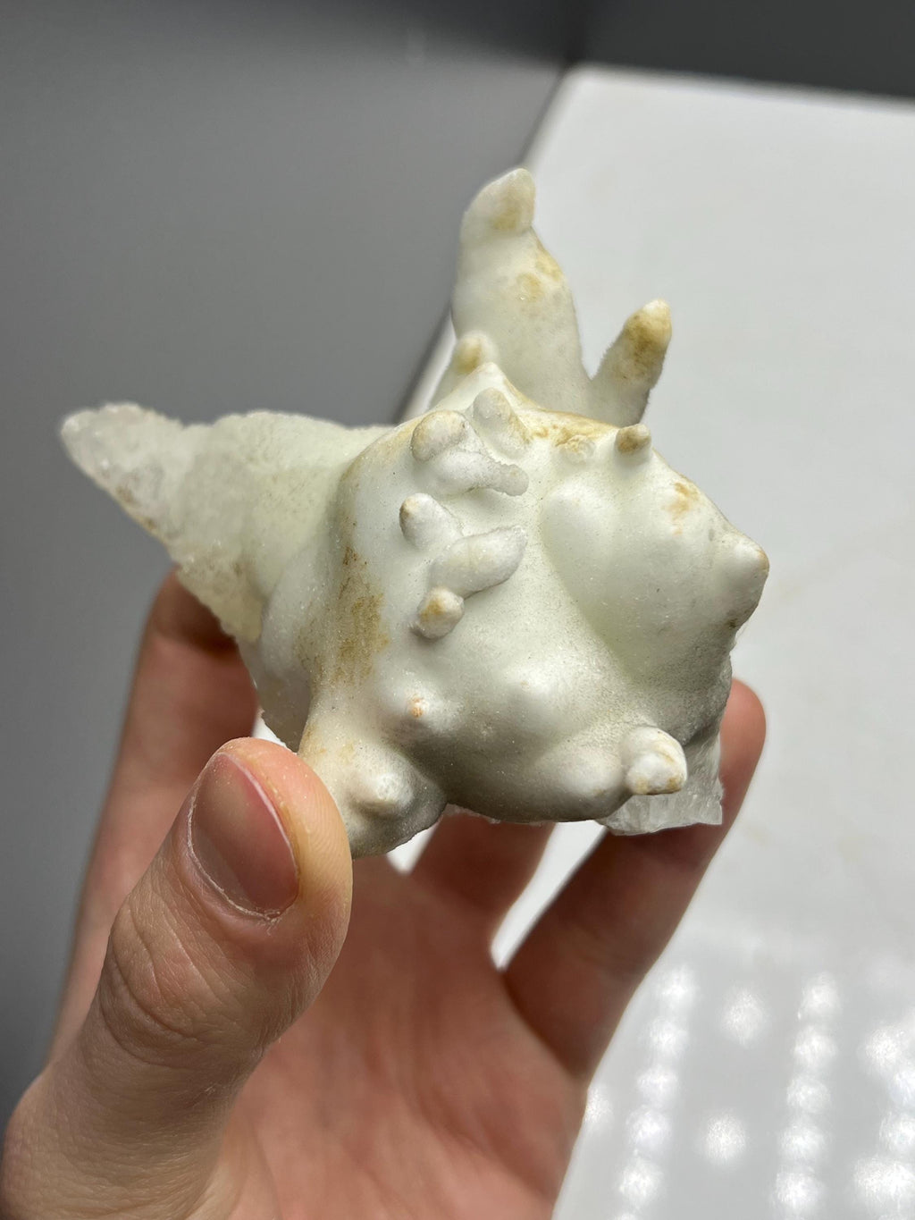 Special And Showy Stalactite And Botryoidal Formed Aragonite, From Turkey - Crystal Gemstone AE 