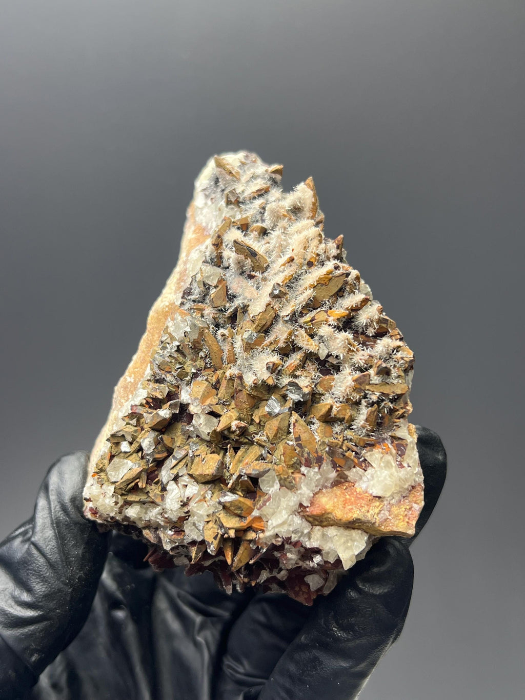 Feather Red Crystal Calcite - Crystal Gemstone AE 
