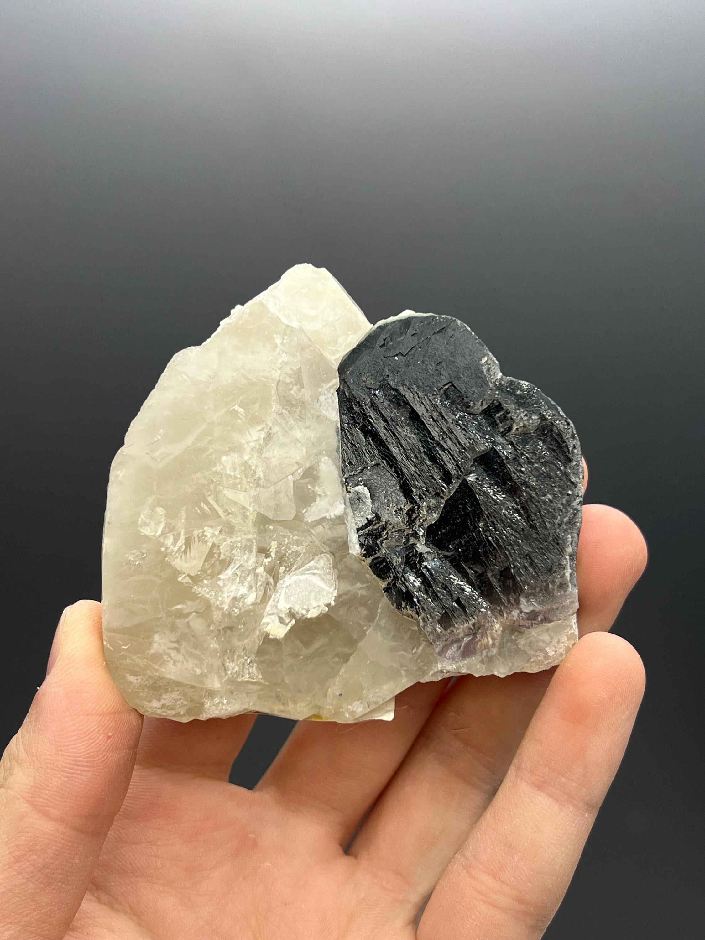 Beryl Tourmaline, from Pakistan - Crystal Gemstone AE 