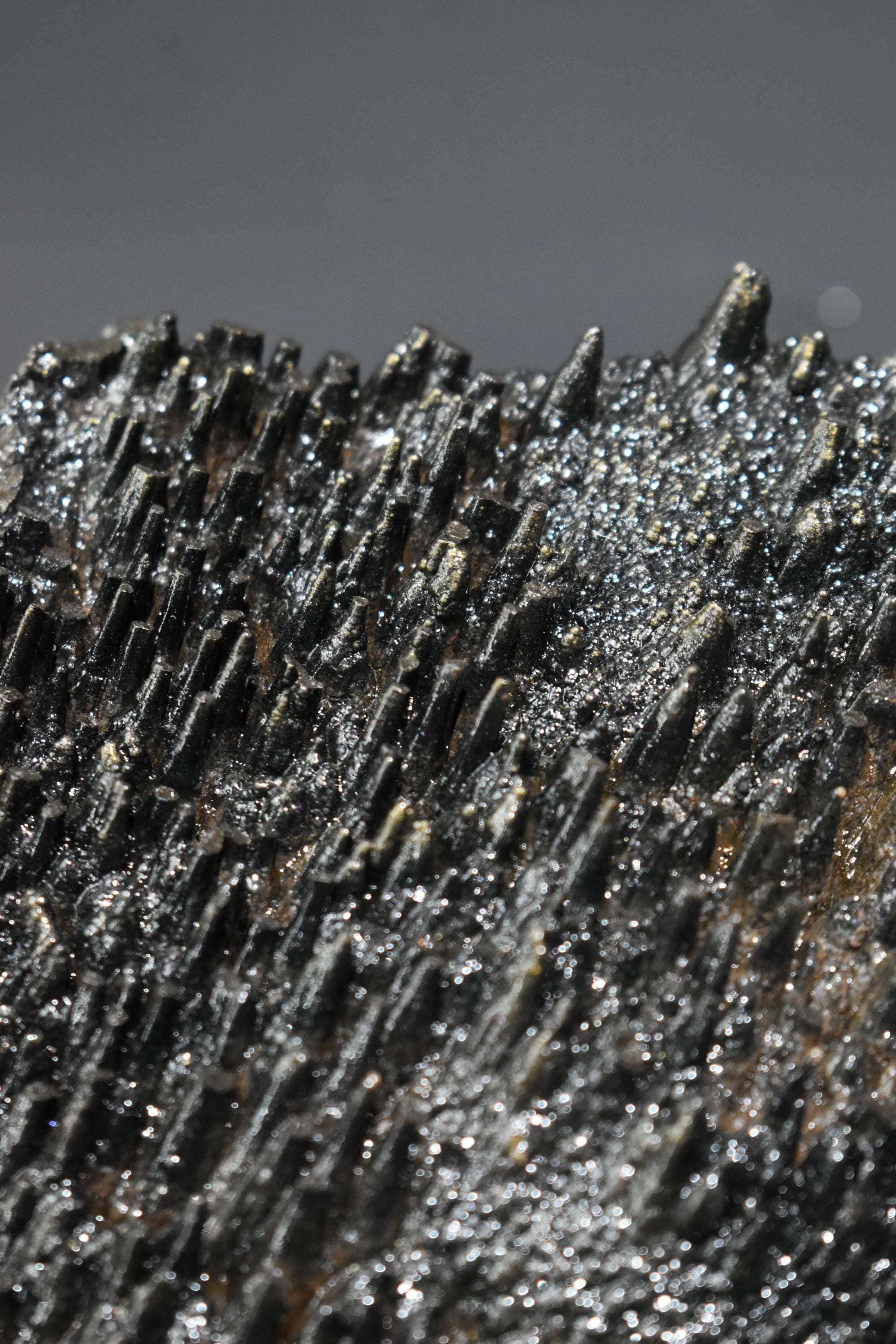 Museum Quality! Very Special Golden Color Stalactite Goethite, From Turkey, Special Collection Piece - Crystal Gemstone AE 