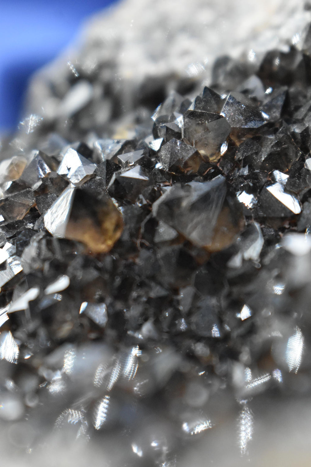 Very Special Black Quartz Specimen - Crystal Gemstone AE 