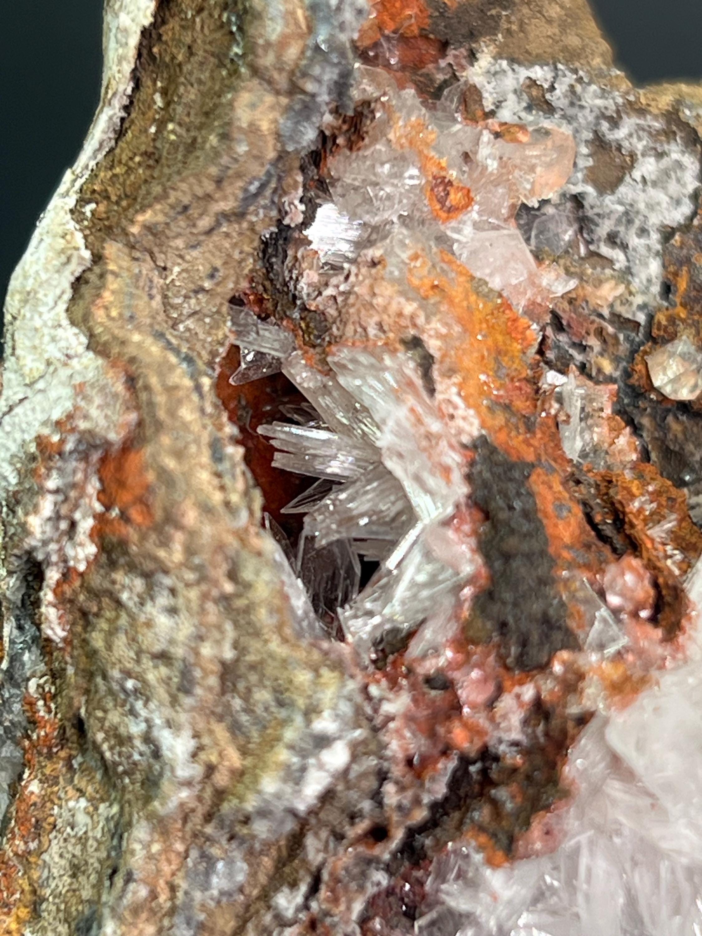 Hemimorphite Crystals Specimen - Crystal Gemstone AE 