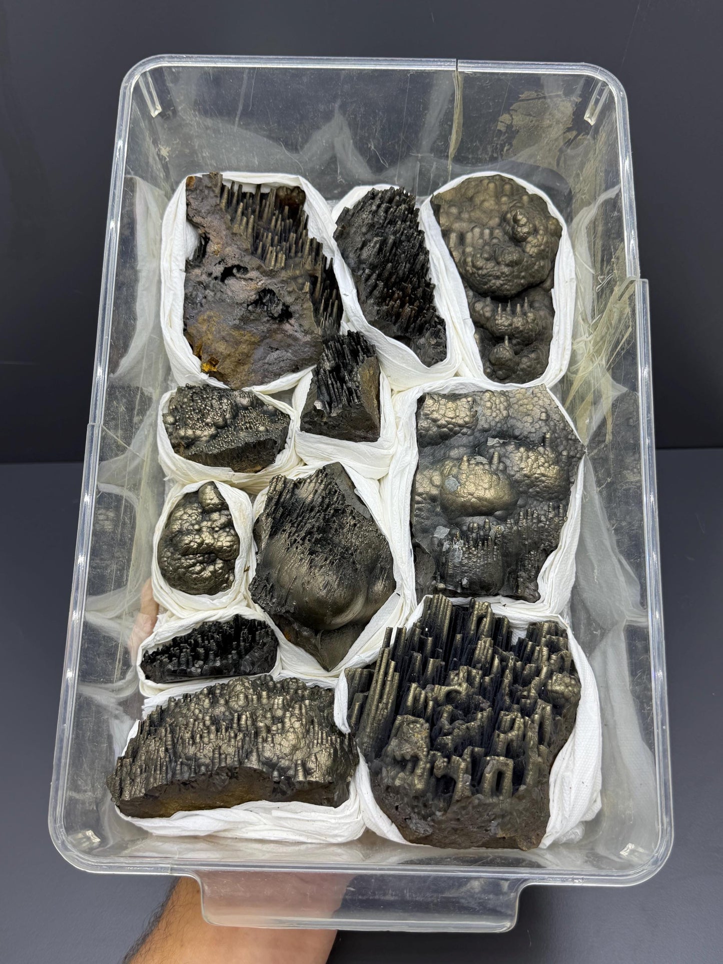 Golden Color Goethite Box #1