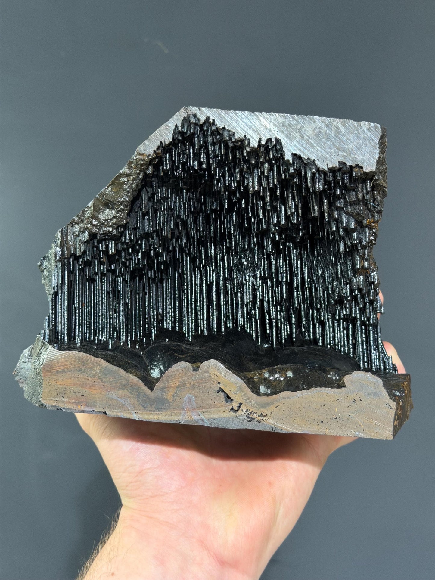 Very Special Museum Quality Stalactite Goethite Mineral