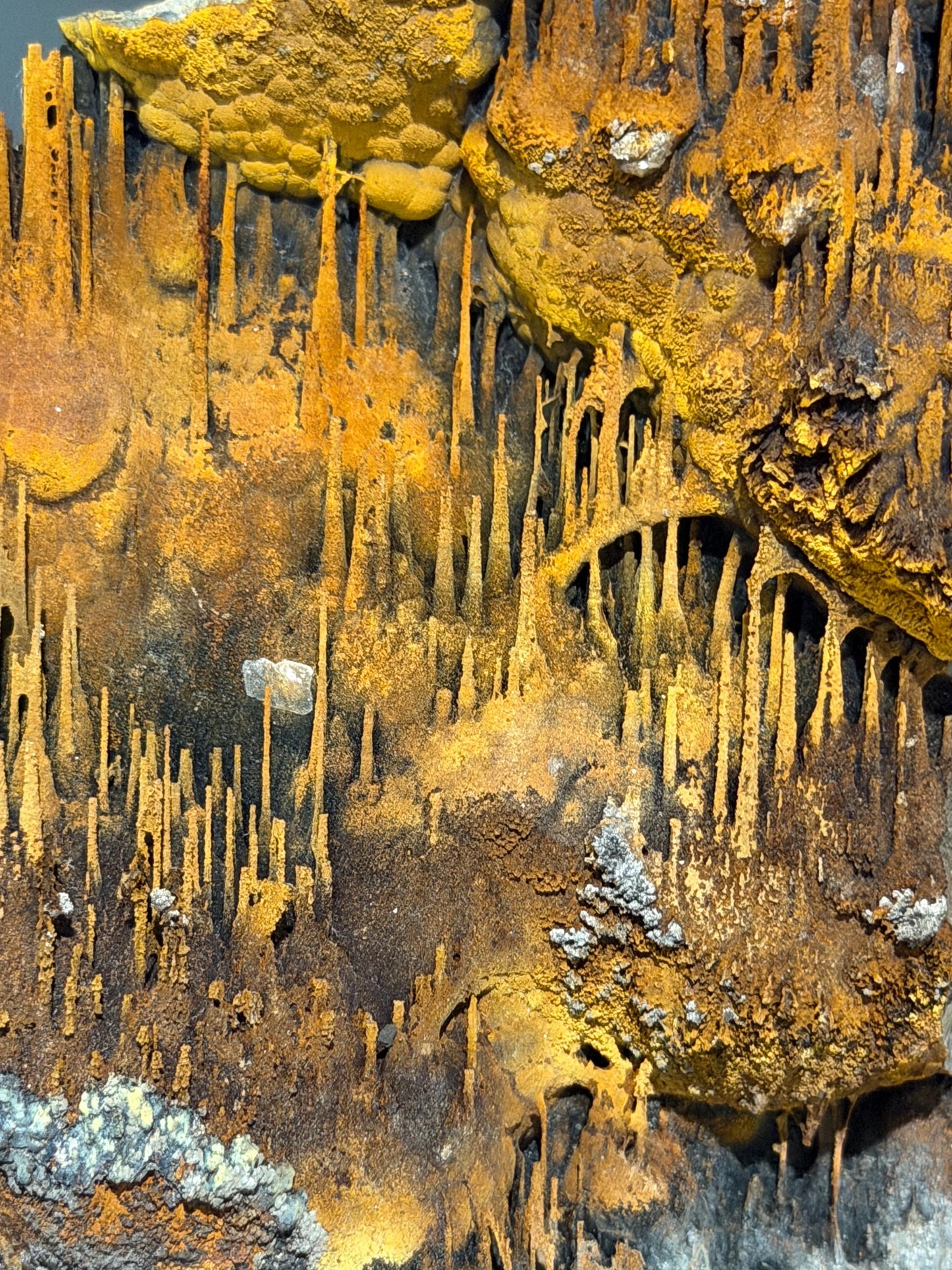 Museum Quality, Limonite With Stalactite Bridges Style Goethite, For Special Collection