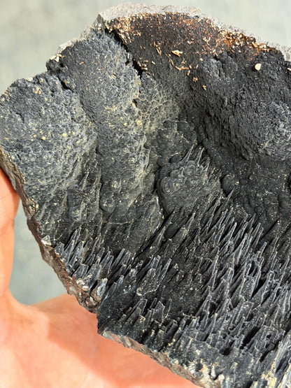Museum Quality! Very Showy Velvet Stalactite Goethite